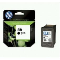 Genuine HP No. 56 Black Ink Cartridge - 19ml